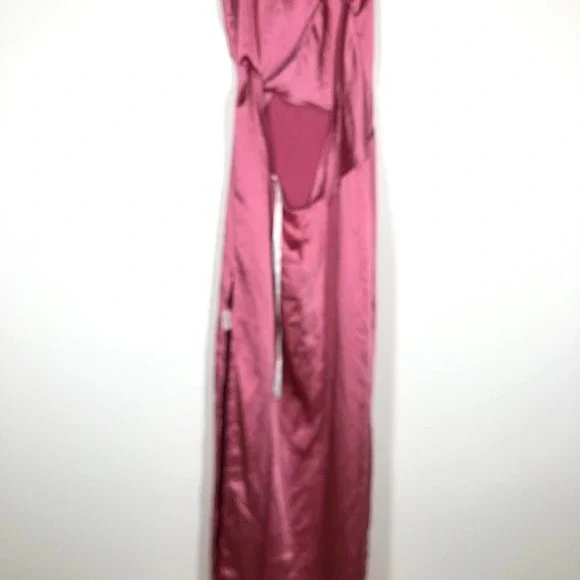 For Love And Lemons Tahlia Maxi Dress Pink NWT M - Picture 10 of 15